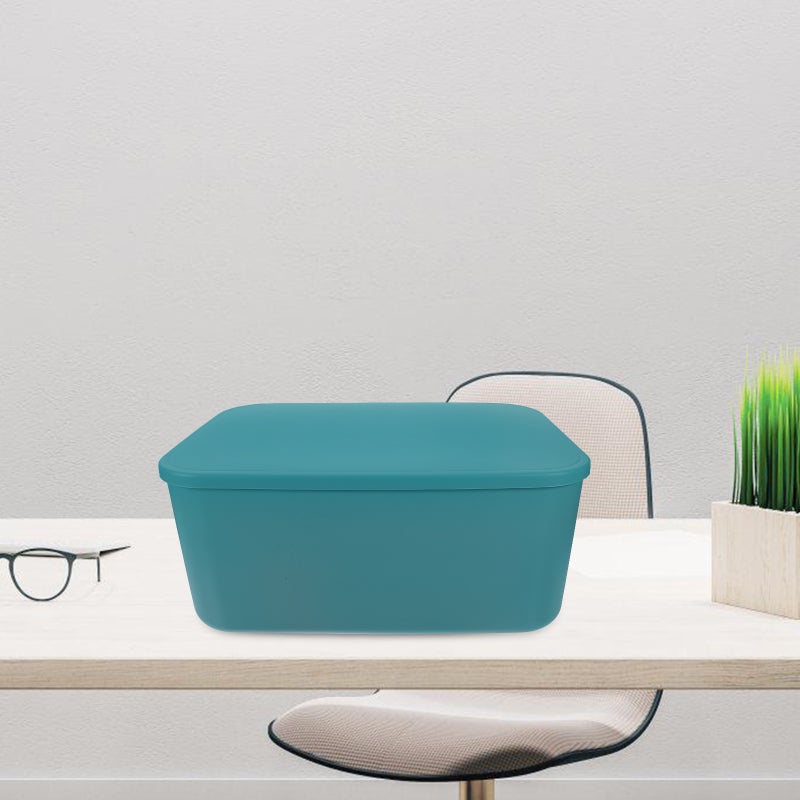 📦 صندوق تخزين قابل للطي بسعة كبيرة لتنظيم الأغراض بتصميم قابل للتكديس مع غطاء - Image 5