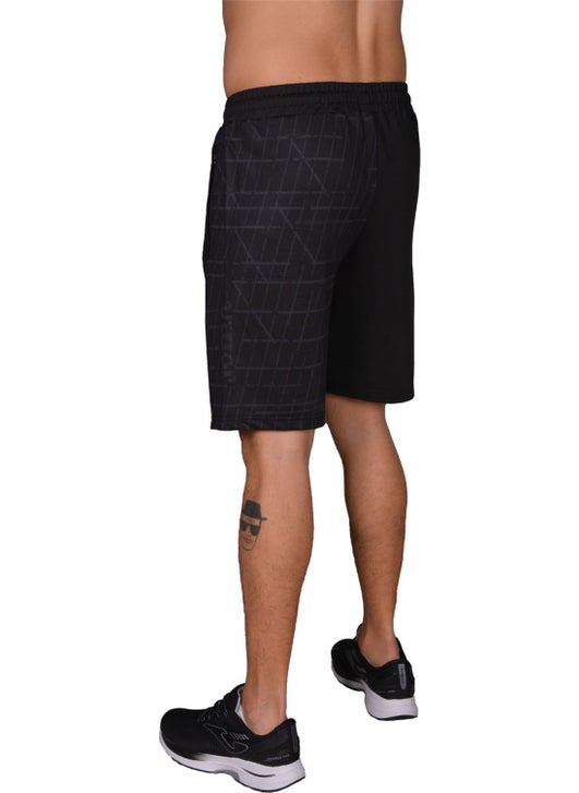 Joma Micro Dark - Men's Black Lycra Sports Shorts - 4231409  - Image 2