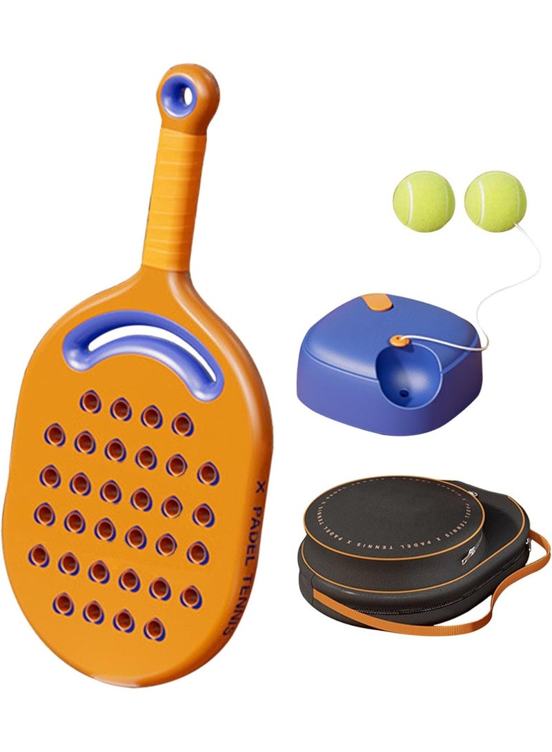 فيد تدريب التنس، مجموعة أدوات تدريب التنس للمبتدئين | أداة تدريب ذات مرونة صلبة للاستخدام في الحدائق والمتنزهات والملاعب وملاعب التنس - Image 1