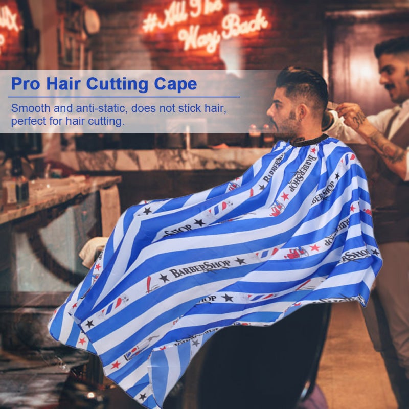 Hair Cutting Cape Salon Barber Waterproof Cloth Hairdressing Hairdresser Apron Haircut Capes - Image 4
