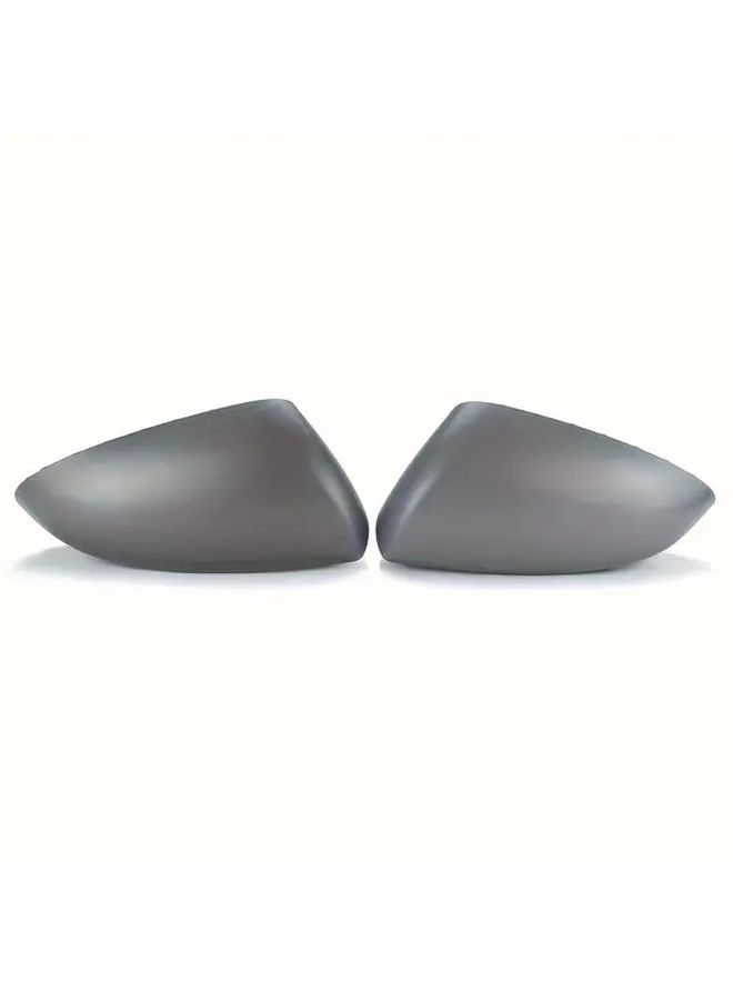 For Nissan Qashqai J10 2007-2014 Side Door Rearview Mirror Cover Gray Matte Black Car Accessories Durable Weatherproof Replacement Precise Cutouts Easy Installation Enhanced Visibility Style Vehicle Accessory Sleek High Quality Finish - Image 3