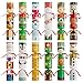 D-FantiX DFantiX 12 Pack Christmas NoSnap Party Table Favors with Party Hats Joke Little Gifts for Kids Adults Cute Christmas Character Design Xmas Holiday Dinner Traditions Supplies - Image 2