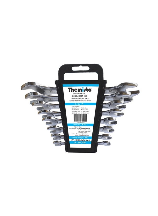 THEMISTO TH-T16 8pcs Double Open Ended Spanner set - Image 1