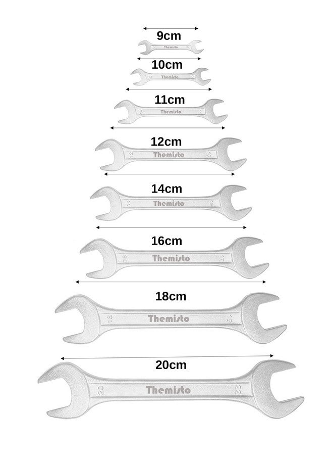 THEMISTO TH-T16 8pcs Double Open Ended Spanner set - Image 4