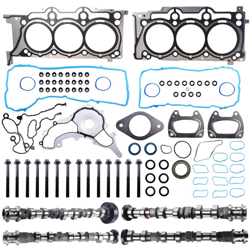 DOFOCH 36 Camshaft with Head Gasket kit for Jeep Grand CherokeeWrangler for Dodge ChargerDurangoChallenger for Ram 1500 for Chrysler 200300 20112016 36L V6 Pentastar