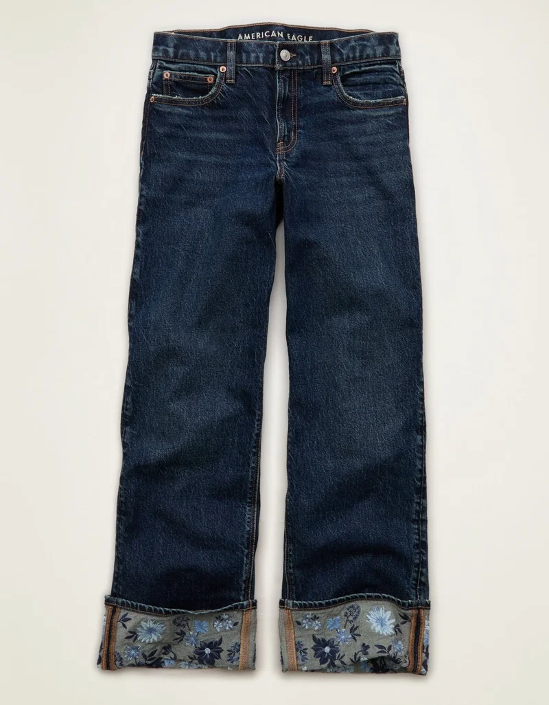 American Eagle  AE High-Waisted Stovepipe Jean for Women | Best Price UAE