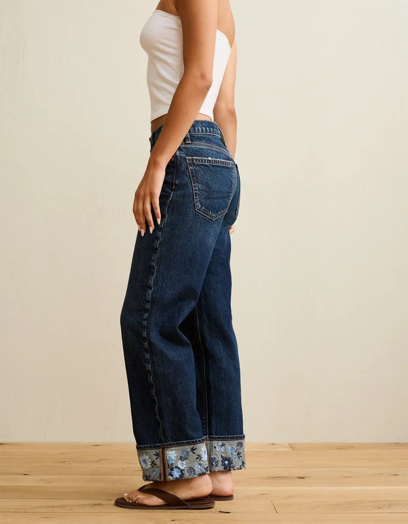 American Eagle  AE High-Waisted Stovepipe Jean for Women | Best Price UAE