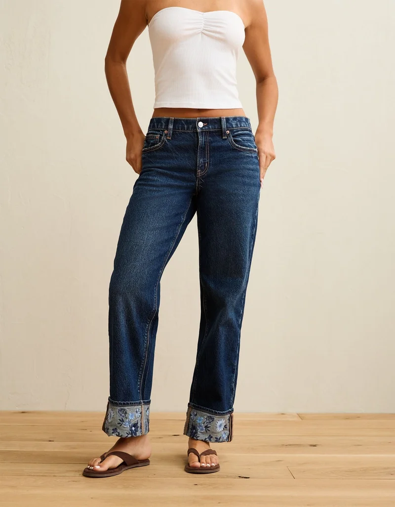 AE High-Waisted Stovepipe Jean