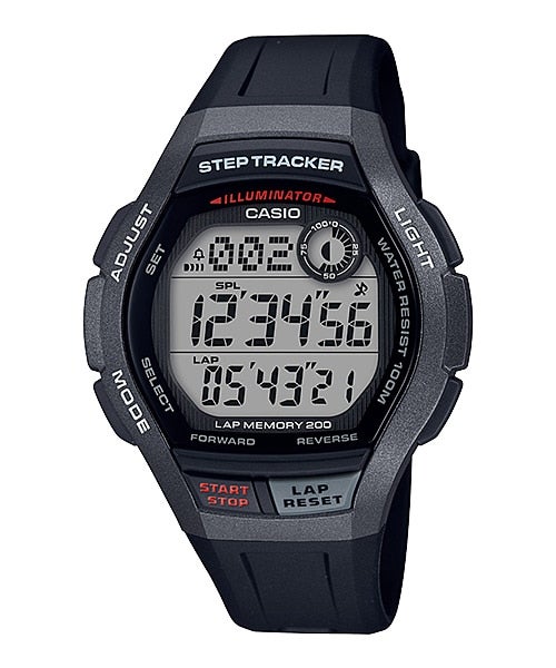 ساعة يد إلومنيتور رقمية للرجال طراز Casio Youth Ws2000H-1Av رجال