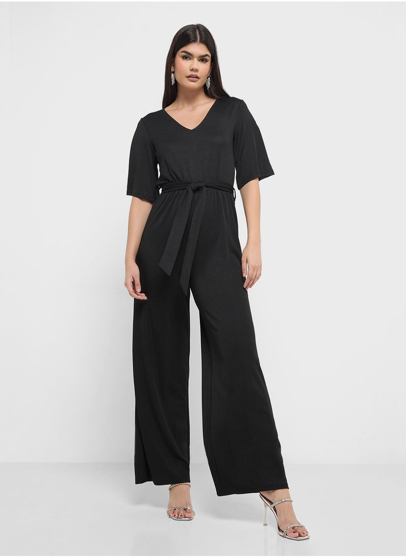 VERO MODA Glitter High Waist Jumpsuit  - Image 1