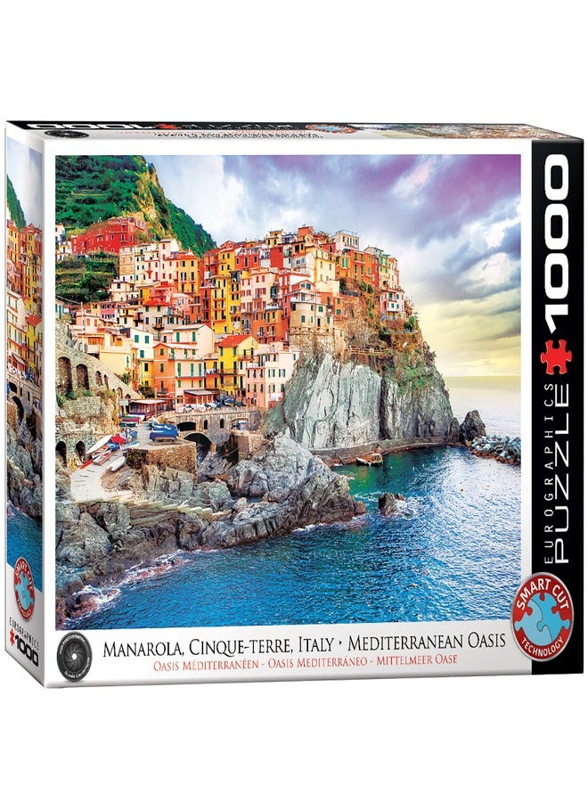 EuroGraphics Manarola Cinque Terre-1000 Piece Puzzle - Image 2