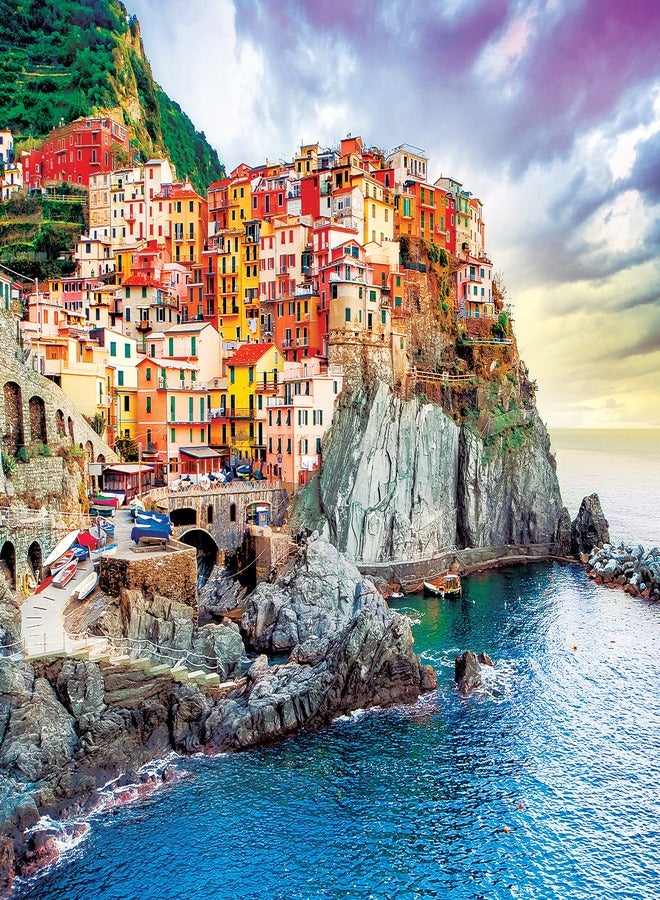 EuroGraphics Manarola Cinque Terre-1000 Piece Puzzle - Image 1