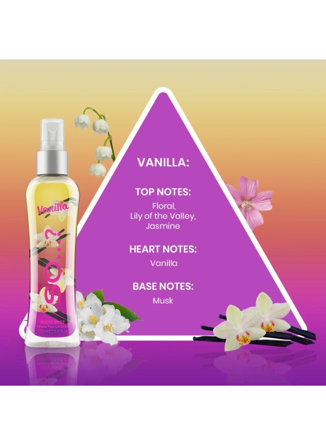 So..? Vanilla Body Mist 50*4ml - Image 2
