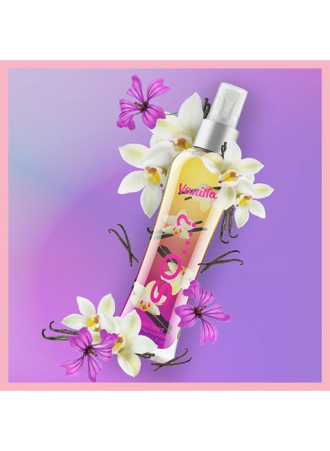 So..? Vanilla Body Mist 50*4ml - Image 3