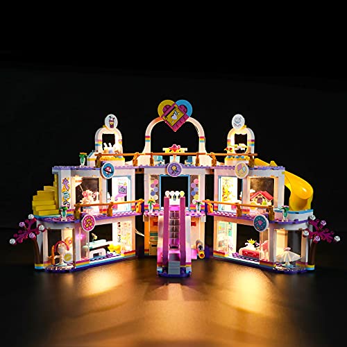 GEAMENT LED Light Kit Compatible with Lego Heartlake City Shopping Mall Lighting Set for Friends 41450 Building Model Model Set Not Included - Image 1