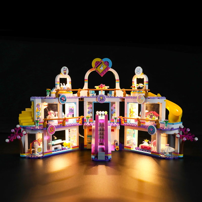 GEAMENT LED Light Kit Compatible with Lego Heartlake City Shopping Mall Lighting Set for Friends 41450 Building Model Model Set Not Included - Image 2