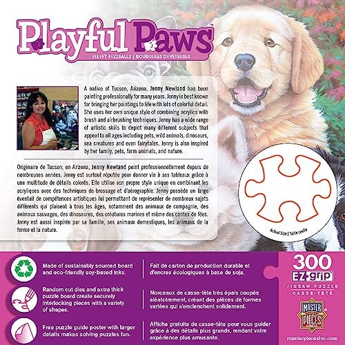 MasterPieces 300 Piece EZ Grip Jigsaw Puzzle - Fluffy Fuzzballs - 18"x24" - Image 3