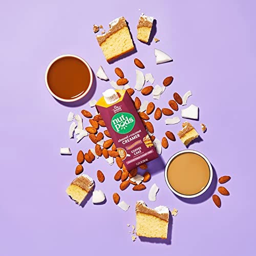 nutpods Coffee Cake Unsweetened Dairy-Free Creamer, Made from Almonds and Coconuts, Whole30, Keto, Gluten Free, Non-GMO, Vegan, Kosher (12-Pack) - Image 4