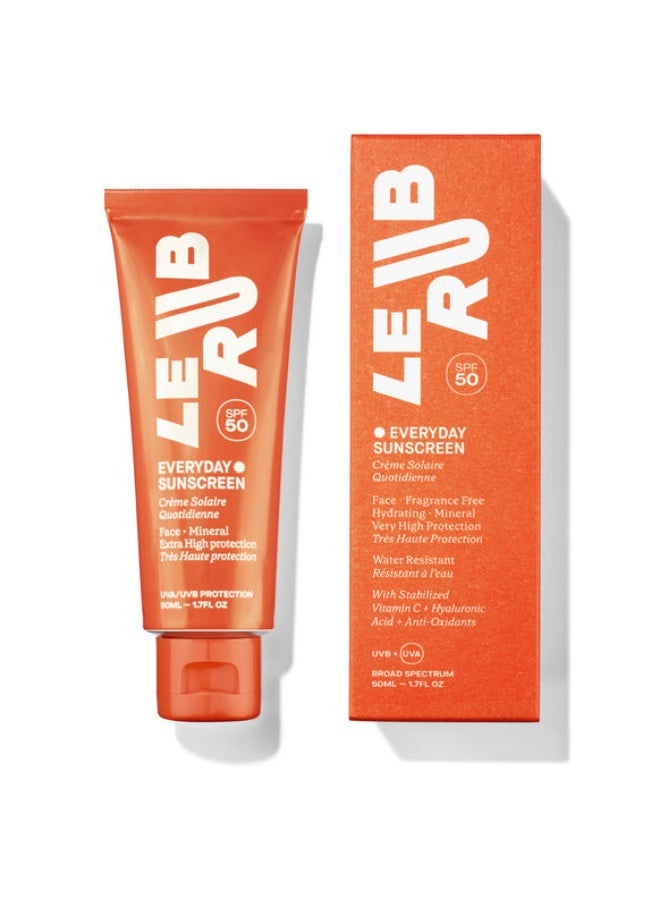 Le Rub Everyday Sunscreen Spf50  50 ML - Image 4