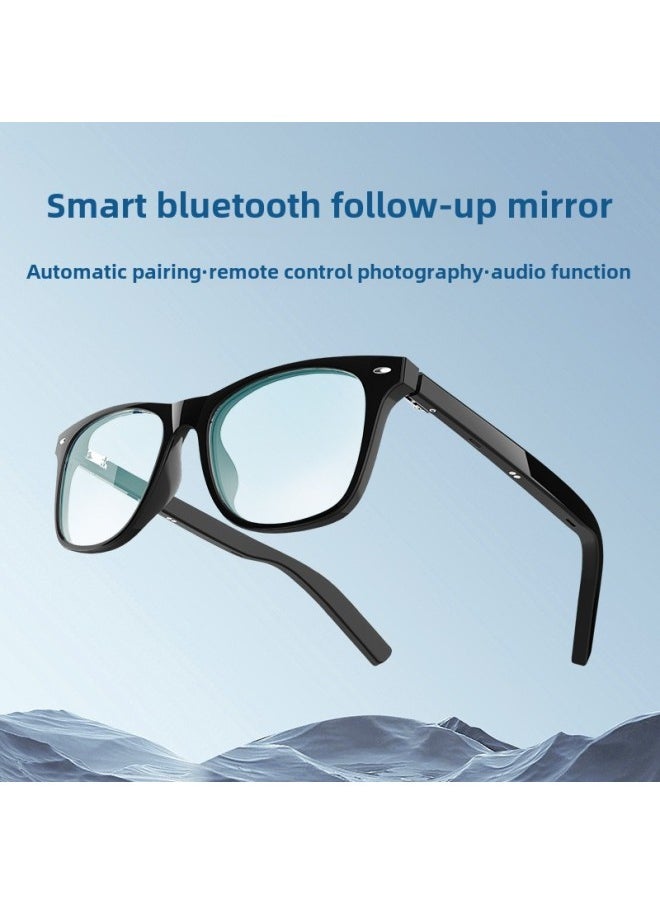 Generic - Smart Music Glasses Can Take Pictures Photography Magnetic Switchable Lenses Bluetooth Glasses-Color:Anti-blue Light - Image 1