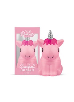 Renee Princess Snowball Lip Balm 3Gm For Pre-Teen Girls | Color - Pink | Enriched With Shea Butter, Cocoa Butter & Vitamin E| Cruelty Free & Vegan  - Image 1