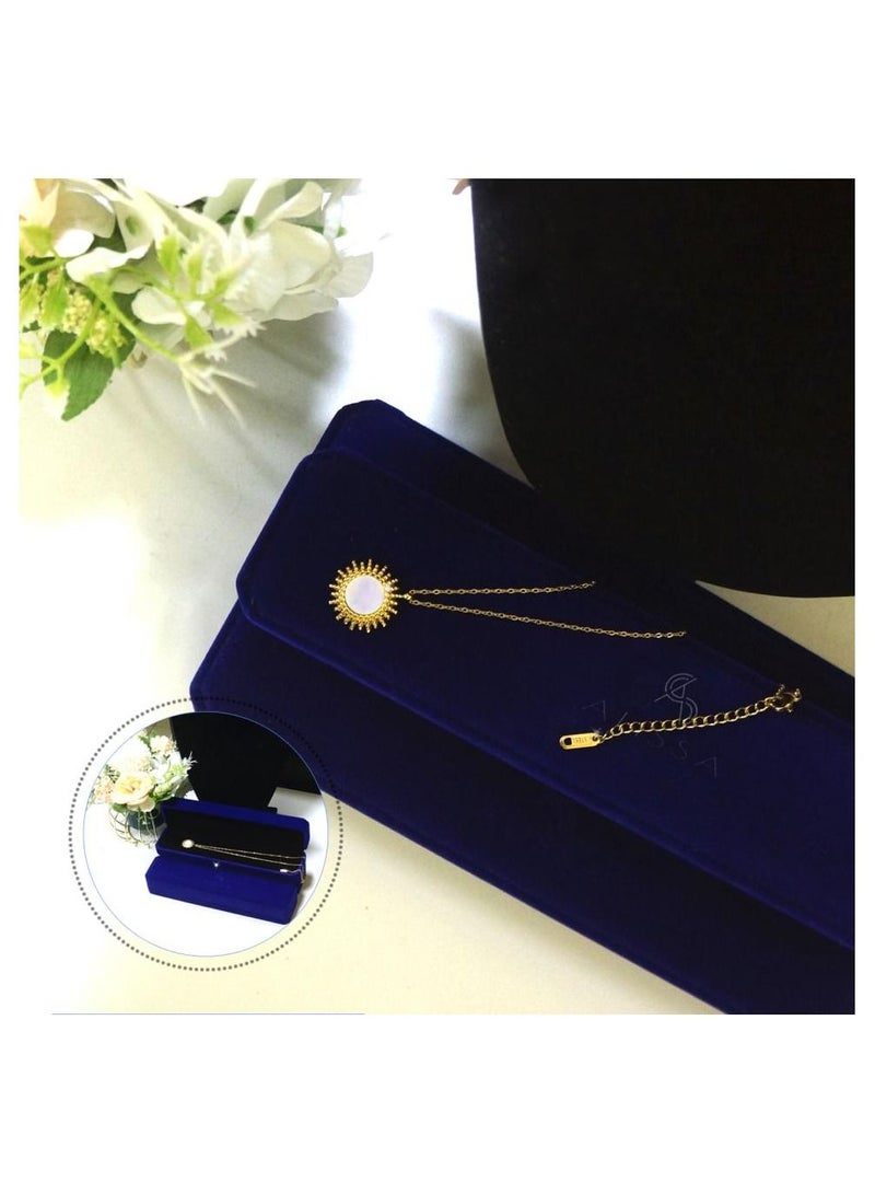 Alissa Necklace Gift for Women's Neck Chain Simple Pendant for Daily Wear Necklace - Image 4