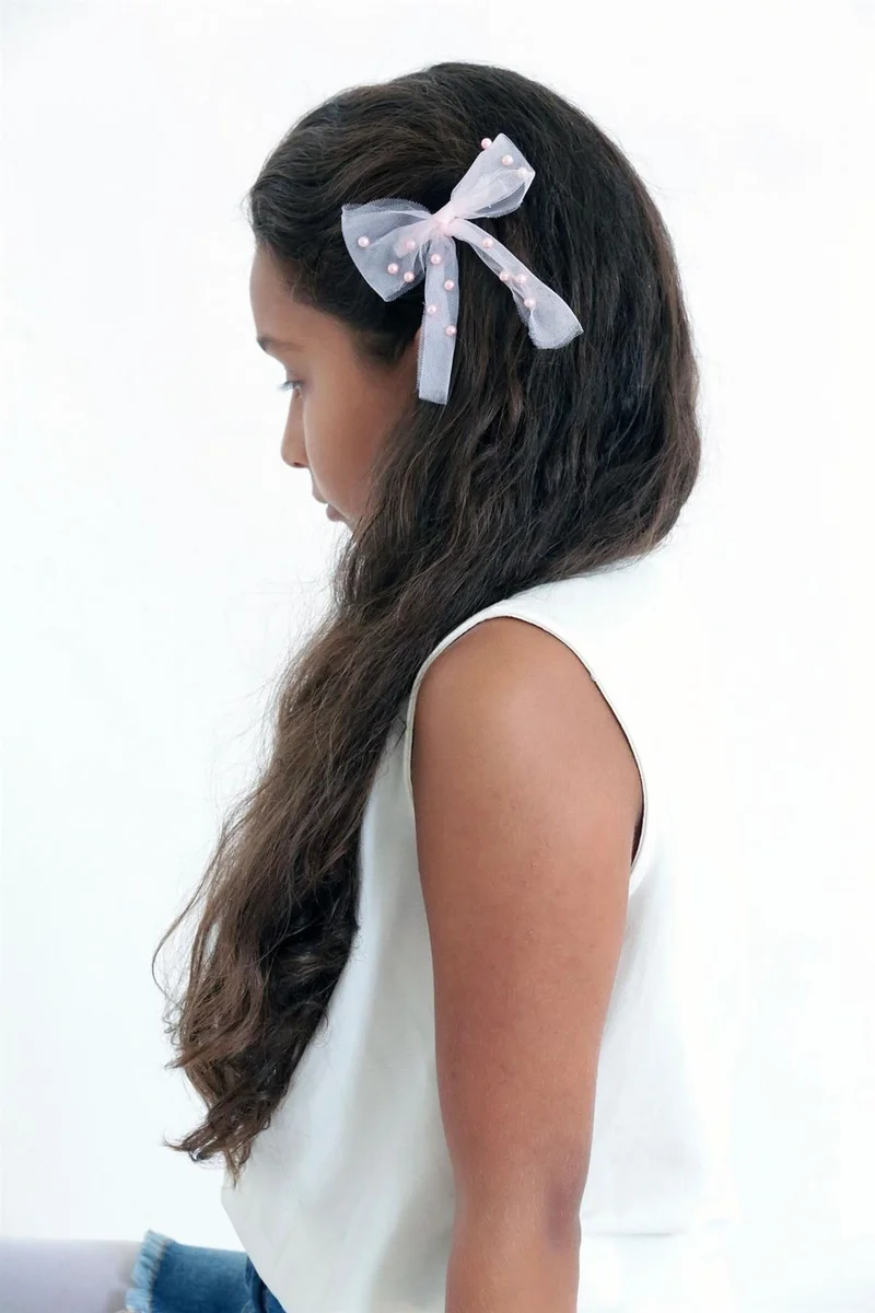 DayMod Dot Accessory & Buckle Set Children's Tights White
