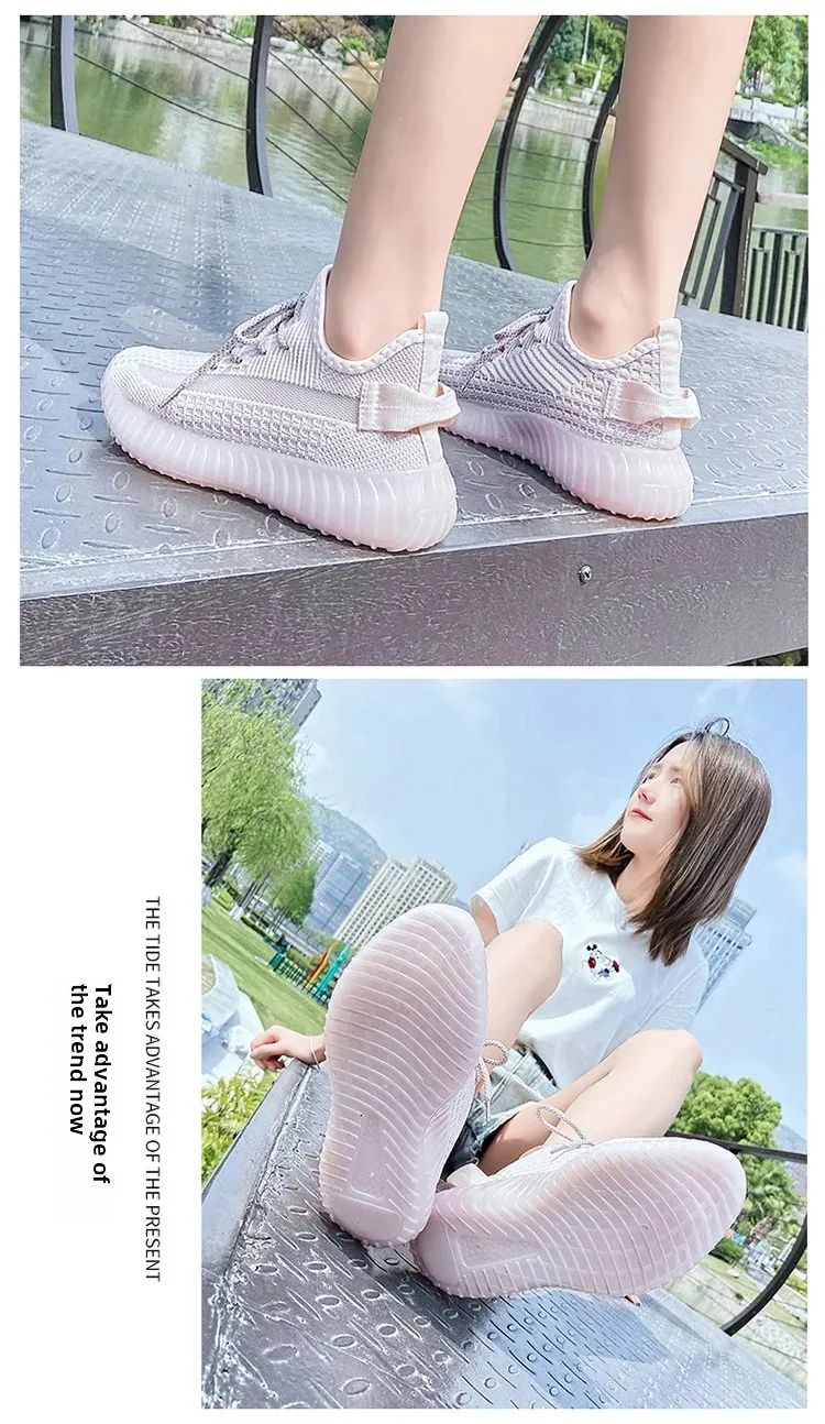 Unisex Breathable Sneakers Lightweight Casual Walking Shoes - Image 3