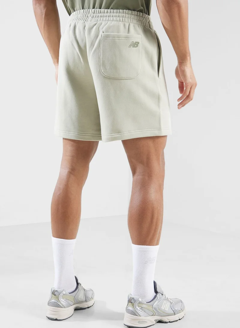 نيو بالانس Graphic Fleece Shorts