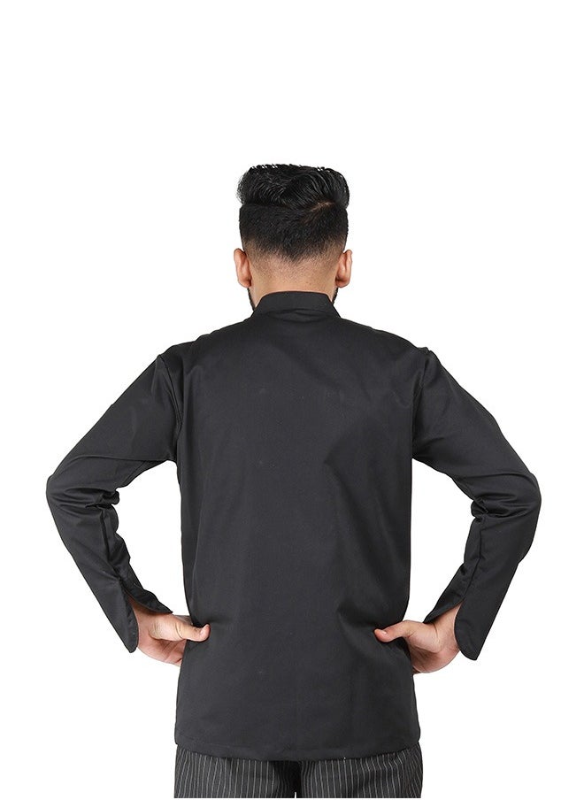 Chef jacket coat with black pearl buttons breathable cotton washable and wearable durable - pzsku/ZFEC0E1CCDF07BDAFAA82Z/45/_/1696849953/9735331b-f94f-4c84-8d41-a879b8d5487c