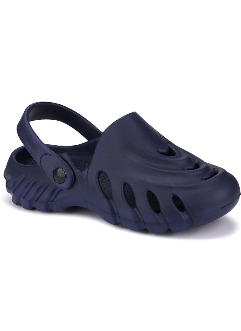 UNIAGE Wave Design Comfortable Stylish Clogs for Men and Kids - Image 4