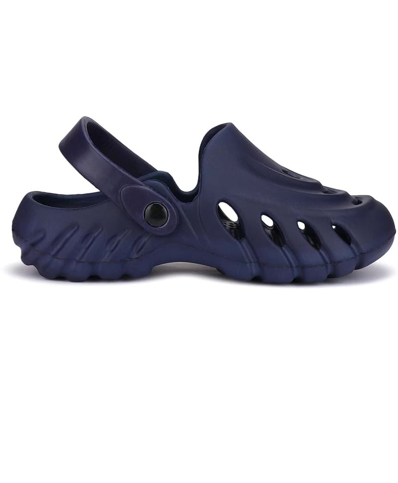 UNIAGE Wave Design Comfortable Stylish Clogs for Men and Kids - Image 2