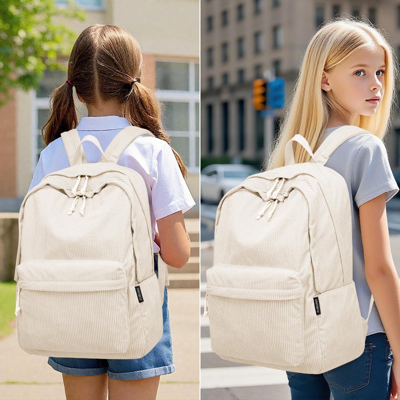 ZUBOND Backpack for School Girls and Boys, Lightweight School Bookbag for Teens, College Students Women & Men, Cute Large Laptop Backpack Fits 15.6 Inch Notebook (Machine Washable) - Image 2