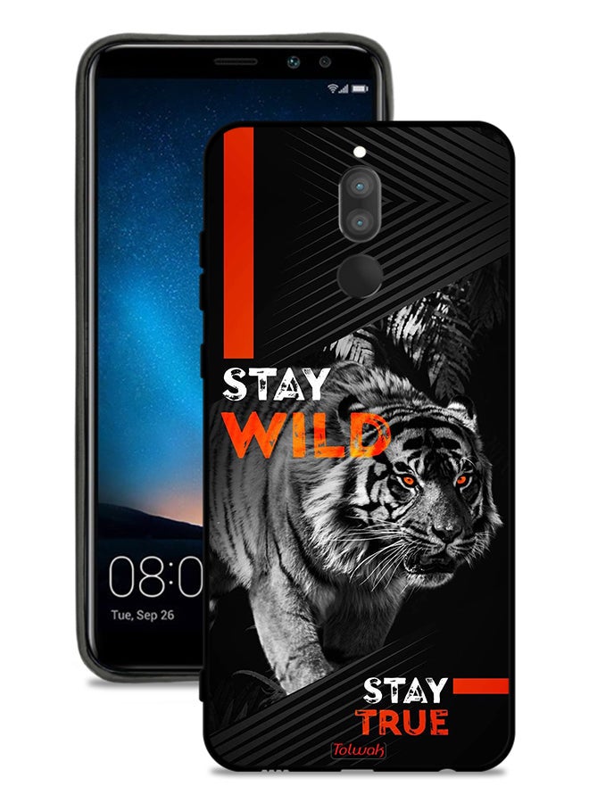 Tolwak Huawei Mate 10 Lite Protective Case Cover Stay Wild Stay True - Image 1