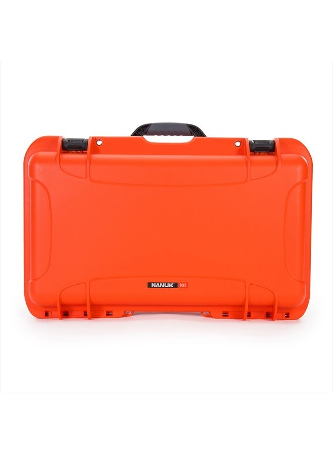 Nanuk 935 Waterproof Carry-On Hard Case with Wheels Empty - Orange - Image 1