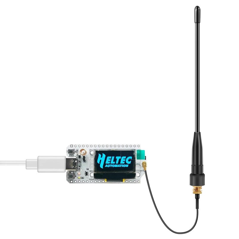 slinkdsco Meshtastic 915MHz LoRa Whip Antenna 10dBi Gain, 17cm Long Range SMA Male Omni Antenna (2 Sets), Slinkdsco - Image 5