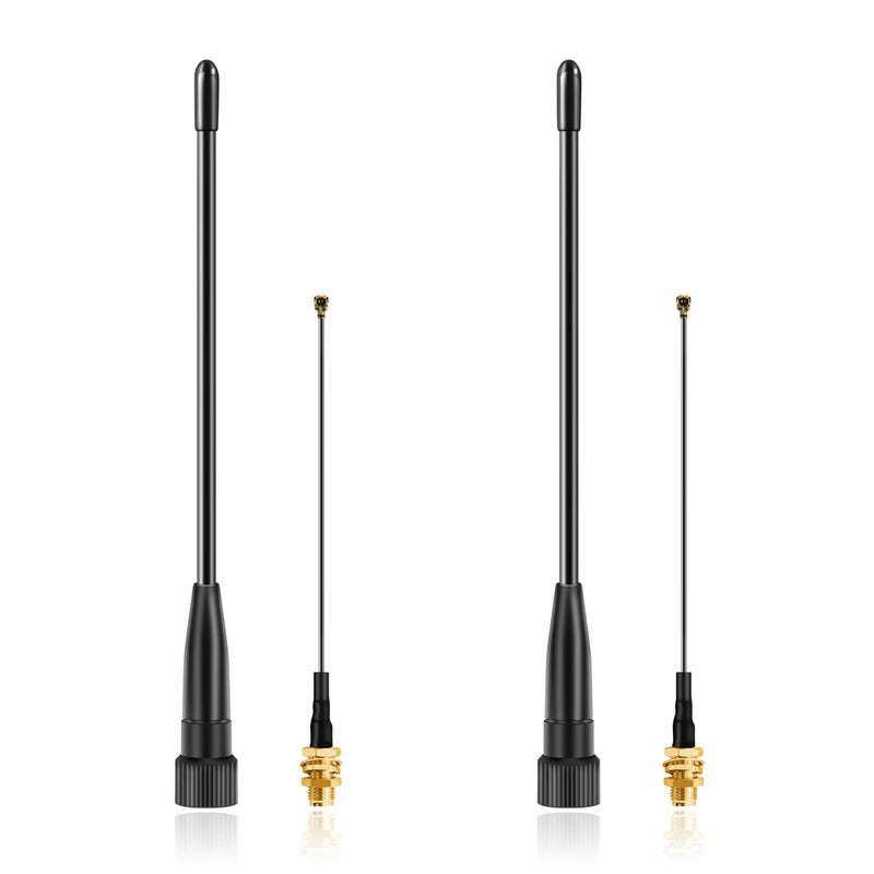 slinkdsco Meshtastic 915MHz LoRa Whip Antenna 10dBi Gain, 17cm Long Range SMA Male Omni Antenna (2 Sets), Slinkdsco - Image 1