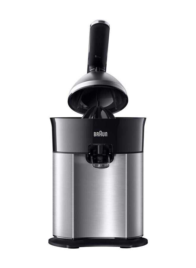 Braun CitrusQuick 7 Citrus Juicer, 160 Watts, XL Fit Design, Direct Serve Option, Anti-Drip Spout, Automatic Start / Stop, Ergonomic Lever, Universal Presscone - CJ 7050 Black 160 W CJ 7050 BK black - Image 1