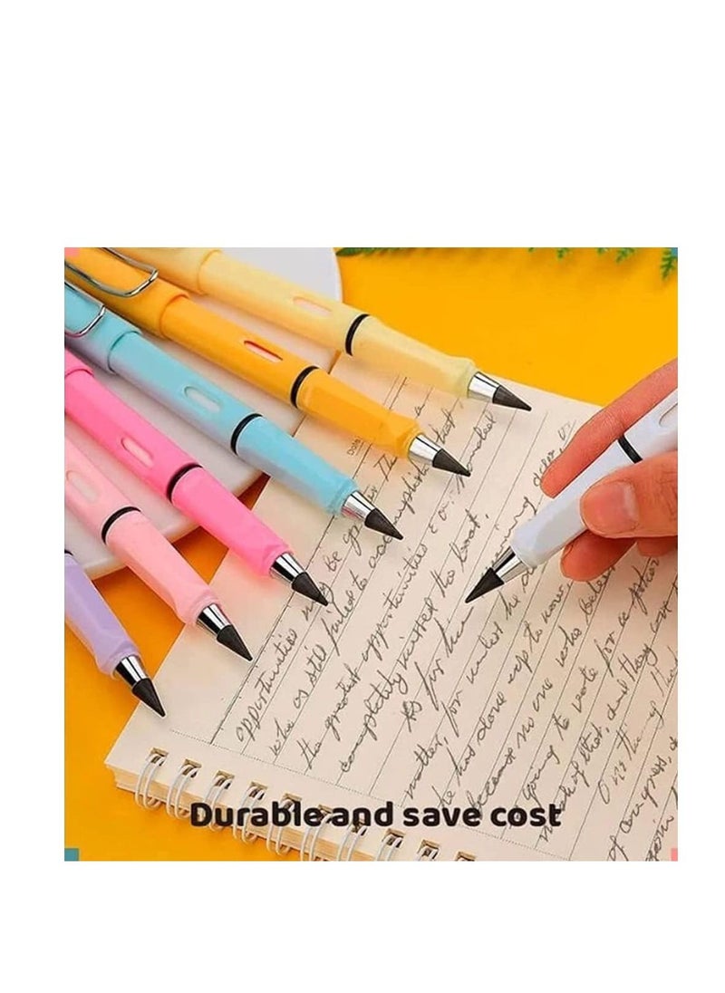 no - Triplego 6 pcs Inkless Eternal Portable Reusable Pencil  with Replaceable Graphite Nib - Image 1