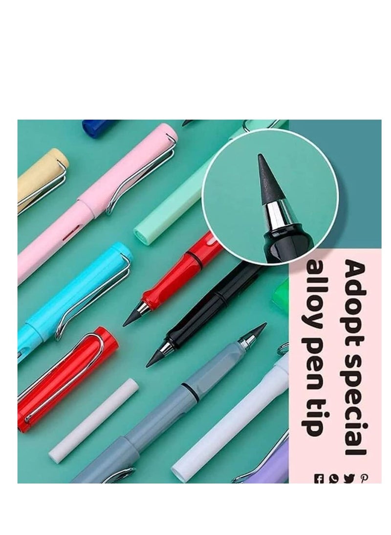 no - Triplego 6 pcs Inkless Eternal Portable Reusable Pencil  with Replaceable Graphite Nib - Image 1