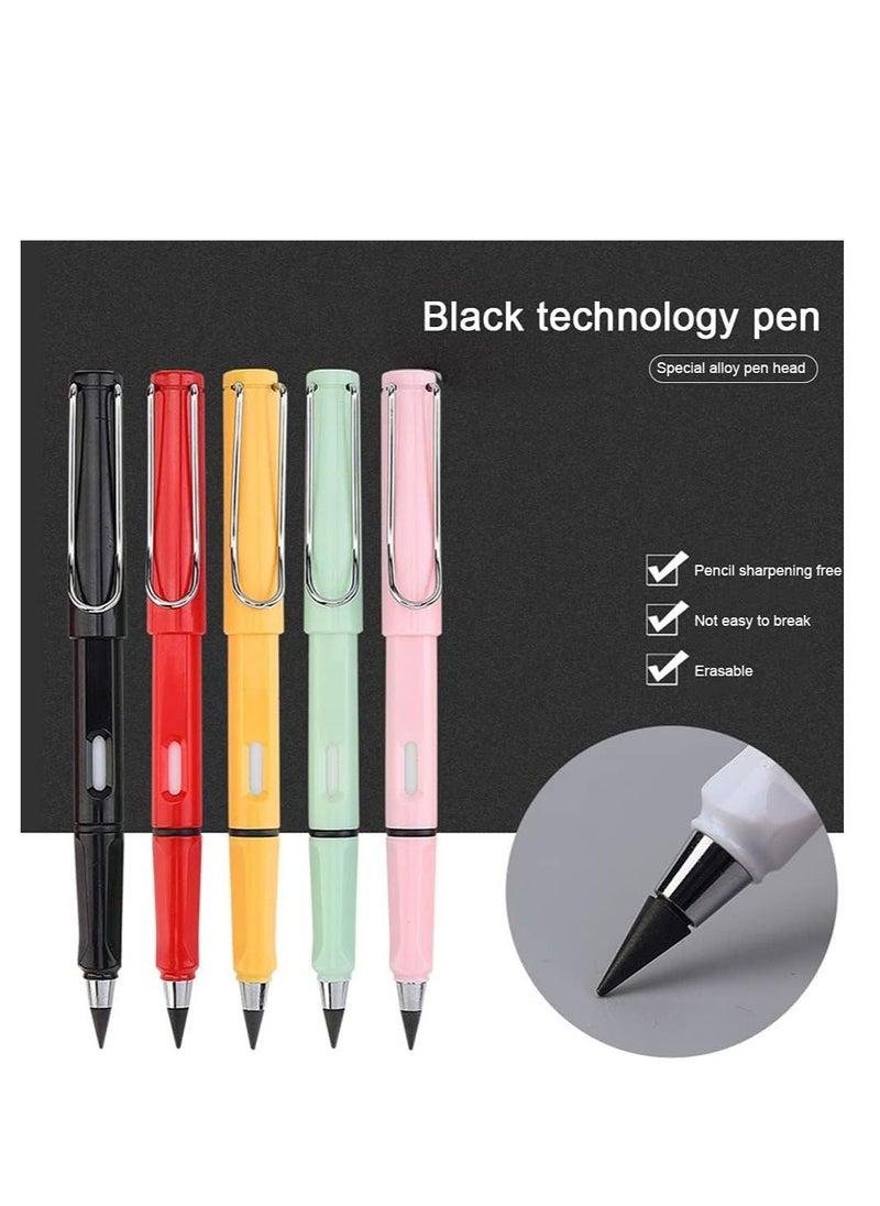 no - Triplego 6 pcs Inkless Eternal Portable Reusable Pencil  with Replaceable Graphite Nib - Image 1