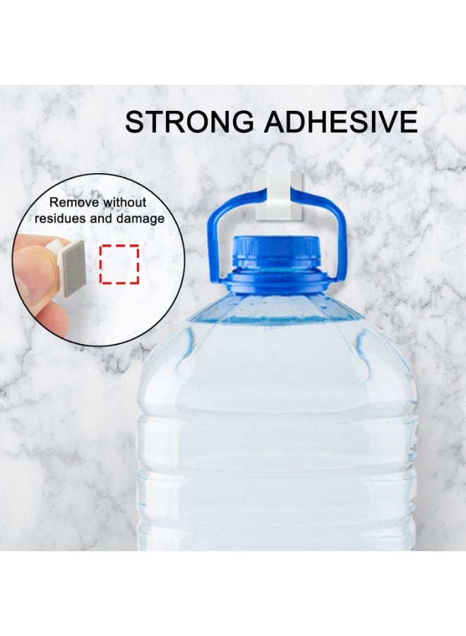 Relex 100 Pcs Adhesive Cable Clips, Wall Wire Clips for Cable Management, Strong Cord Clips Wire Holders for The Wall, Under Desk, Lights, Car, Dash Cam, Ethernet, Electric Wires Small (White) - Image 3