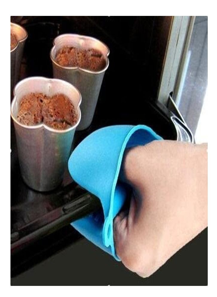 Silicone Oven Gloves Heat Resistant Heat Resistant Hand Grip Gloves  - Image 5