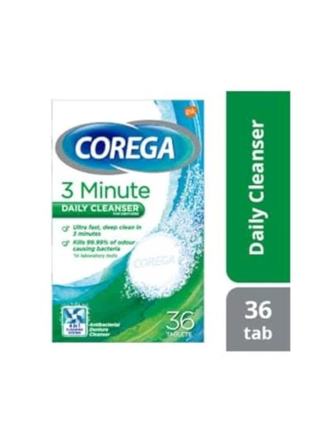 COREGA Corega Full Denture Cleansing, 36 Tablets  - Image 3