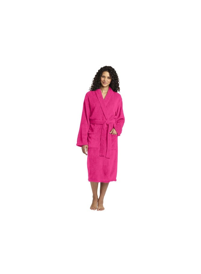 Cotton Plain Bathrobe Aatshi pink  - Image 2