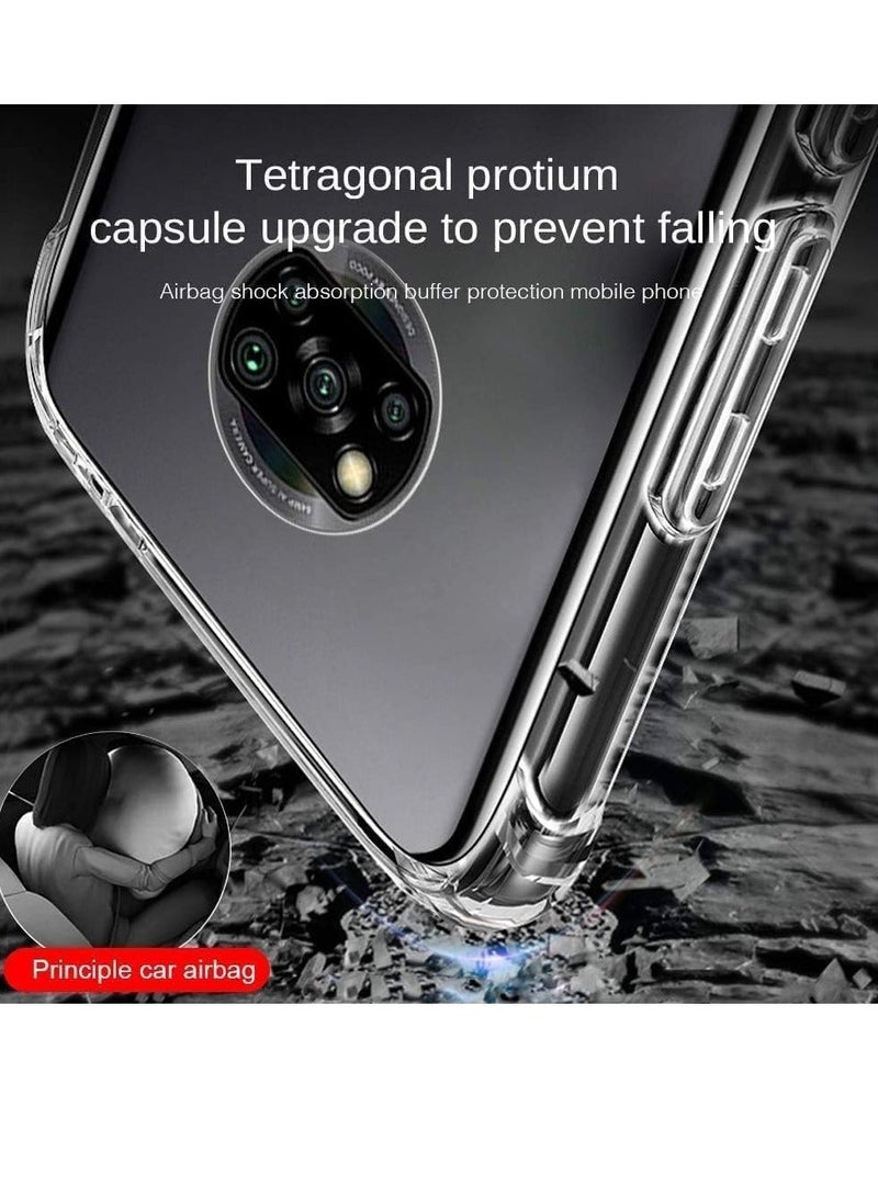 MUNTAQI Honor X9b 5G Clear Case – Includes 2 Tempered Glass Screen Protectors, Slim Design with Anti-Drop and Anti-Scratch Protection - Image 4