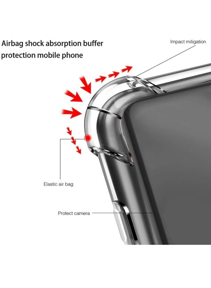 MUNTAQI Honor X9b 5G Clear Case – Includes 2 Tempered Glass Screen Protectors, Slim Design with Anti-Drop and Anti-Scratch Protection - Image 5