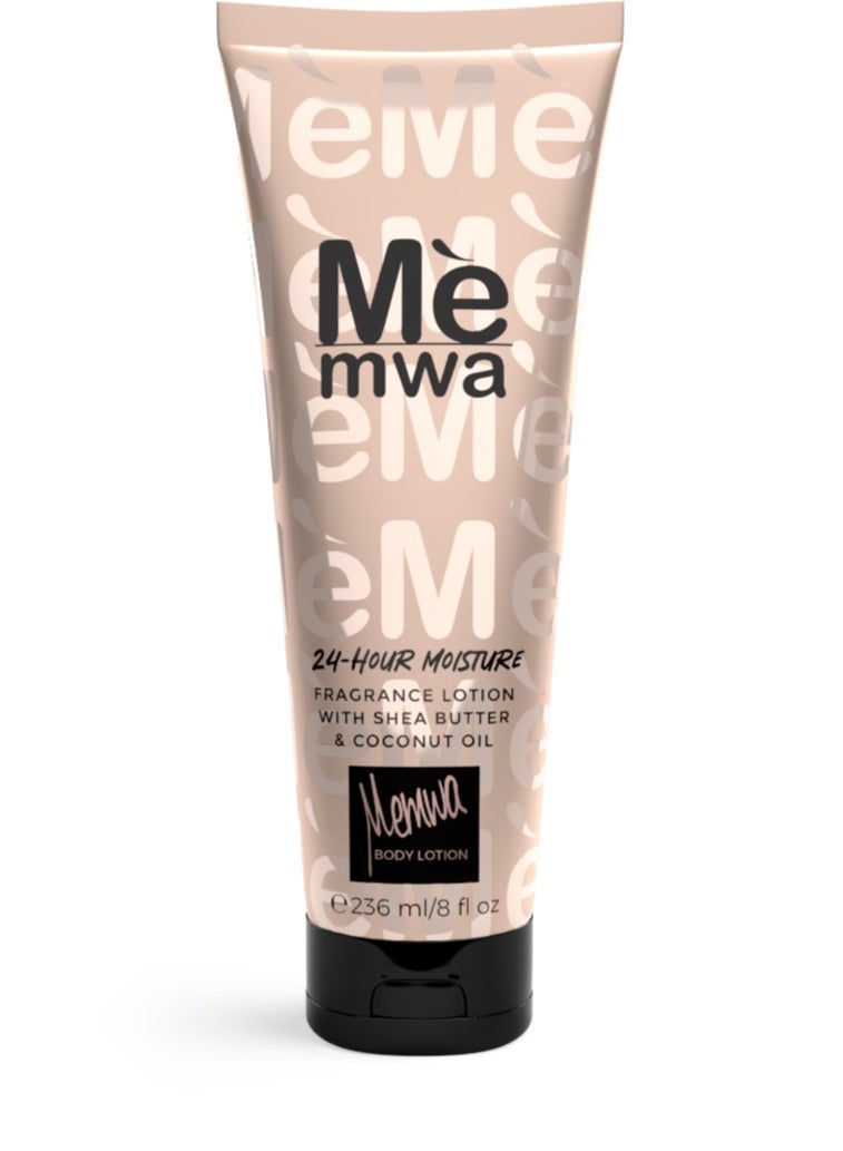 Memwa Me' mwa Shea Butter & Coconut Moisturising Fragranced Body Lotion for All Skin 236ml 