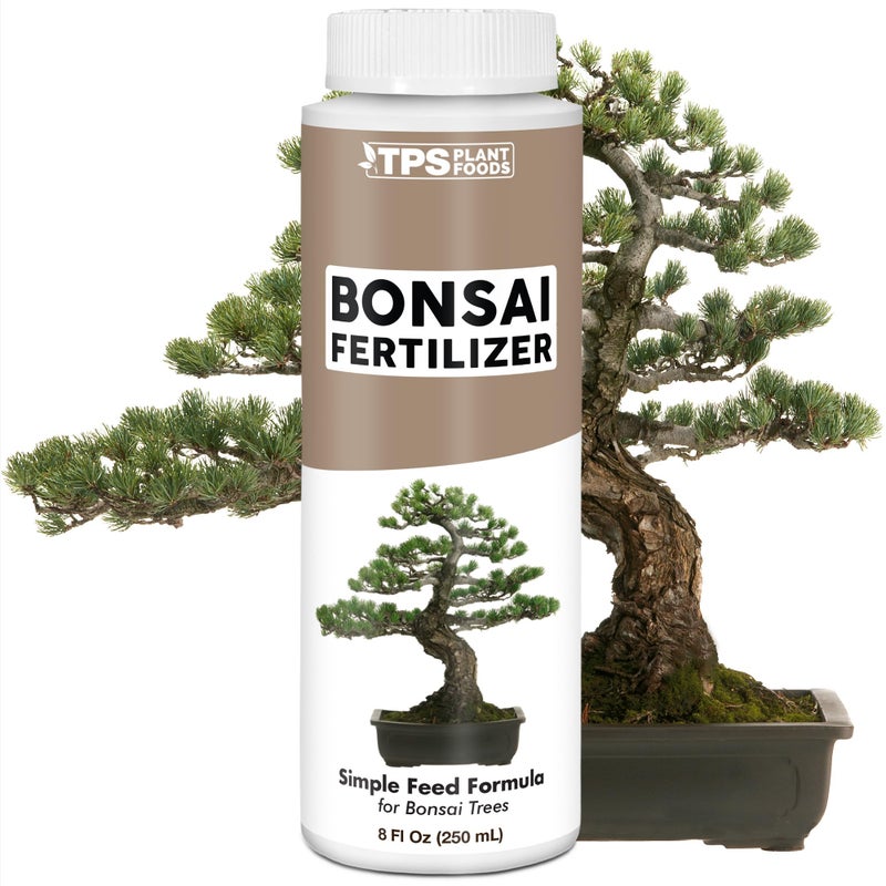 TPS NUTRIENTS سماد TPS NUTRIENTS لشجرة البونساي لجميع أشجار البونساي، رائع لنقع الجذور، غذاء سائل للنبات 8 أونصات (250 مل) - Image 1