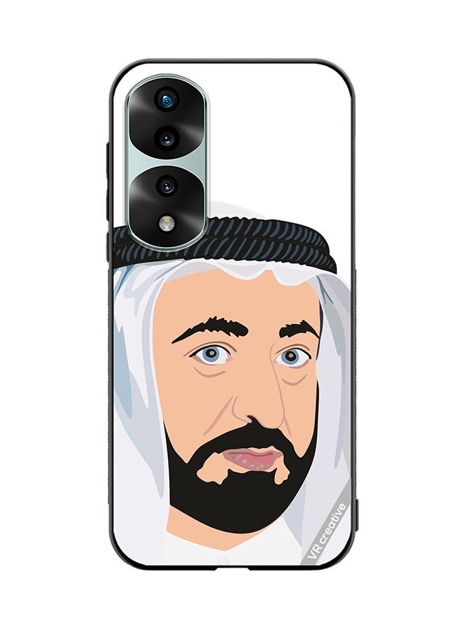 VR CREATIVE Protective Case Cover For Honor 70 Pro Sheikh Sultan Bin Mohammed Bin Sultan Al Design Multicolour - Image 1